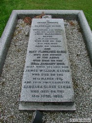 Clarkson CLOSE ; John ; May ; Florence ; James William ; Barbara Close 